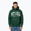Férfi kapucnis pulóver Pitbull Norton Hooded Zip hunter green