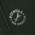 Férfi kapucnis cipzáras pulóver Pitbull San Diego Ca dark green 9