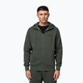 Férfi kapucnis pulóver Pitbull Sampson Hooded Zip Sweatshirt old green