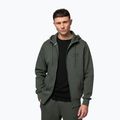 Férfi kapucnis pulóver Pitbull Sampson Hooded Zip Sweatshirt old green 4
