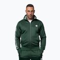 Férfi melegítőfelső Pitbull Trackjacket Tape Logo Terry Group bottle green