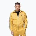 Férfi pulóver Pitbull Trackjacket Tape Logo Terry Group pale yellow