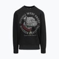 Férfi pulóver Pitbull Strenght & Respect Crewneck washed dark graphite 5