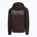 Férfi cipzáras kapucnis pulóver Pitbull Ruffin Detroit Hooded Zip dark chocolate 6