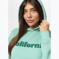 Női pulóver Pitbull California Hooded light mint 5