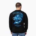 Férfi pulóver Pitbull Crewneck Midnight black 3