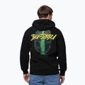 Férfi kapucnis pulóver Pitbull Bjj Fight Dvsn Hooded black 3