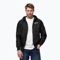 Férfi kabát Pitbull Athletic Logo Nylon Hooded black