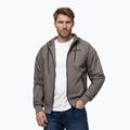 Férfi kabát Pitbull Athletic Logo Nylon Hooded taupe