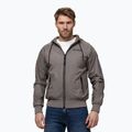 Férfi kabát Pitbull Athletic Logo Nylon Hooded taupe 4