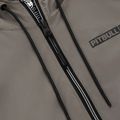 Férfi kabát Pitbull Athletic Logo Nylon Hooded taupe 7