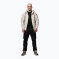 Férfi kabát Pitbull Athletic Logo Nylon Hooded light sand 2