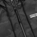 Férfi kabát Pitbull Athletic Logo Nylon Hooded black 8