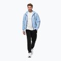 Férfi kabát Pitbull Athletic Tape Nylon Hooded light blue 2