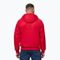 Férfi kabát Pitbull Athletic Tape Nylon Hooded red 3