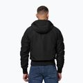 Férfi kabát Pitbull Hooper Hooded black 3