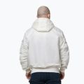 Férfi kabát Pitbull Aero Flight Hooded off white 3