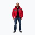 Férfi kabát Pitbull Aero Flight Hooded fluo/red 2