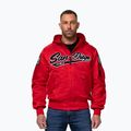Férfi kabát Pitbull Aero Flight Hooded fluo/red 4