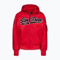 Férfi kabát Pitbull Aero Flight Hooded fluo/red 5