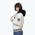 Női kabát Pitbull Angela San Diego Hooded Varsity off white 4
