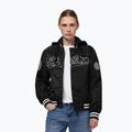 Női kabát Pitbull Angela San Diego Hooded Varsity black 4