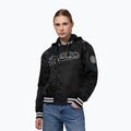 Női kabát Pitbull Angela San Diego Hooded Varsity black 5