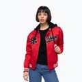 Női kabát Pitbull Angela San Diego Hooded Varsity fluo/red 4