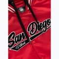 Női kabát Pitbull Angela San Diego Hooded Varsity fluo/red 10
