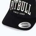 Férfi ellenzős sapka Pitbull Mesh "Pitbull Norton" Trucker Low Profile black/black 3