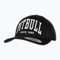 Férfi ellenzős sapka Pitbull Mesh "Pitbull Norton" Trucker Low Profile black/black