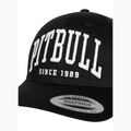 Férfi ellenzős sapka Pitbull Mesh "Pitbull Norton" Trucker Low Profile black/black 3
