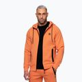 Férfi pulóver Pitbull Dogwood Hooded Zip Sweatshirt fluo orange 4