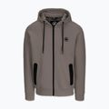 Férfi pulóver Pitbull Dogwood Hooded Zip Sweatshirt taupe 5