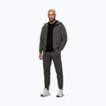 Férfi pulóver Pitbull Sampson Hooded Zip Sweatshirt grey/green 2