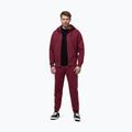 Férfi pulóver Pitbull Sampson Hooded Zip Sweatshirt burgundy 2