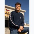 Férfi pulóver Pitbull Tape Parker Crewneck dark navy 10