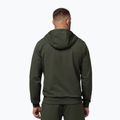 Férfi pulóver Pitbull Tape Parker Hooded Zip old green 3