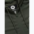 Férfi pulóver Pitbull Tape Parker Hooded Zip old green 8