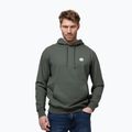 Férfi pulóver Pitbull Nugget Small Logo Hooded sage green