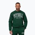 Férfi pulóver Pitbull Badger Crewneck hunter/green