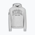 Férfi pulóver Pitbull Badger Hooded grey/melange 4