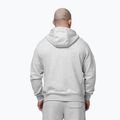 Férfi pulóver Pitbull Badger Hooded Zip grey/melange 3