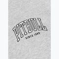 Férfi pulóver Pitbull Badger Hooded Zip grey/melange 11
