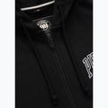 Férfi pulóver Pitbull Badger Hooded Vest Zip black 7