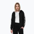 Női pulóver Pitbull Explory Tape Hooded Zip black 4