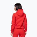 Női pulóver Pitbull Explory Tape Hooded Zip fluo/red 3