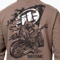 Férfi pulóver Pitbull MC Crewneck Sweatshirt brown savana 3