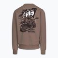 Férfi pulóver Pitbull MC Crewneck Sweatshirt brown savana 5