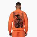 Férfi pulóver Pitbull USA Crewneck Sweatshirt fluo orange 3